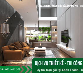 THIẾT KẾ THI CÔNG XÂY DỰNG NHÀ Ở, NHÀ PHỐ TẠI BÌNH PHƯỚC VÀ BÌNH DƯƠNG