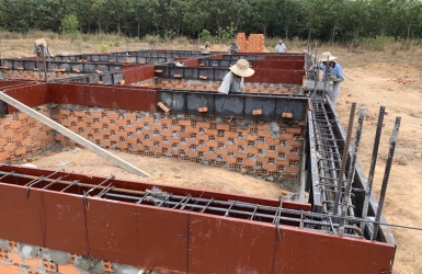 CÔNG TRÌNH DÂN DỤNG ĐỔ BÊ TÔNG ĐÀ KIỀNG NHÀ ANH DIN - TRỪ VĂN THỐ , BÀU BÀNG, BÌNH DƯƠNG
