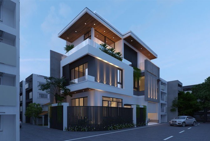 Nhà Phố Mặt Tiền Đẹp
