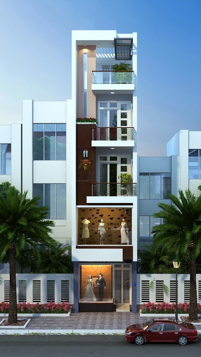 Nhà Phố 5 Tầng
